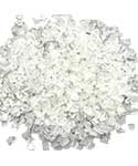 1 lb Glass tumbled chips 5-8mm