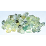 1 lb Prehnite, Green tumbled chips 6-8mm