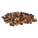 1 lb Tiger Eye tumbled chips 5-7mm