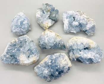 ~11# Flat of Celestite 1.5-5