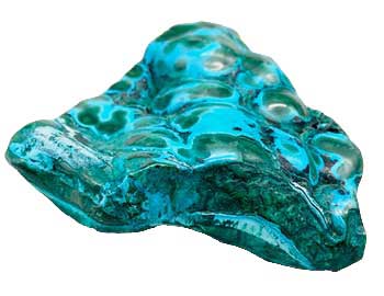 .7-1.1# Chrysocolla/Malachite free shape