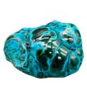 1.3-1.6# Chrysocolla/Malachite free shape