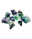 ~7# Fluorite polygone free shape