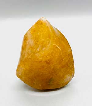 Hematoid Quartz Yellow flame shape