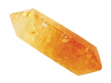 Double Terminated Citrine Point 1/2