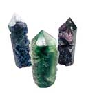 .7-1.2# Fluorite, natural 1 side obelisk