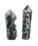 1.7-2.5# Fluorite, natural 1 side obelisk