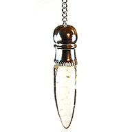 Quartz chambered pendulum