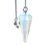 6-sided Opalite pendulum