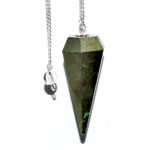 6-sided Pyrite pendulum