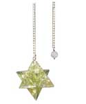 Merkabah Peridot Orgone pendulum