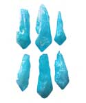 1 lb Angel Aqua Blue Crystal unpolished points