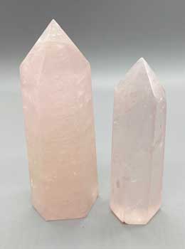 1 lb Rose Quartz Point 2-5