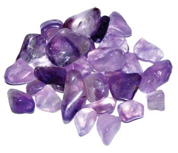 1 lb Amethyst tumbled stones