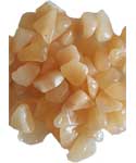 1 lb Calcite, Orange tumbled stones