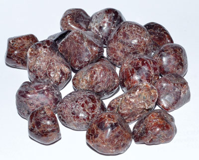 1 lb Garnet tumbled stones