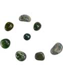 1 lb Moss Agate tumbled stones