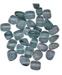 1 lb Obsidian, Blue tumbled stones synthetic