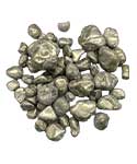 1 lb Pyrite, Black tumbled stones