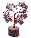 Amethyst gemstone tree