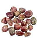 1 lb Rhodochrosite ex quality tumbled stones