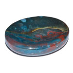 Bloodstone worry stone