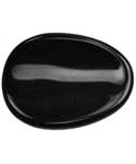 Black Obsidian worry stone