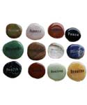 Inspirational Word worry stone (various words)