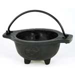 Pentagram Cast Iron Cauldron 3 1/2