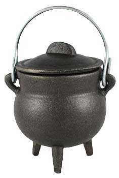 Plain Cast Iron Cauldron 3