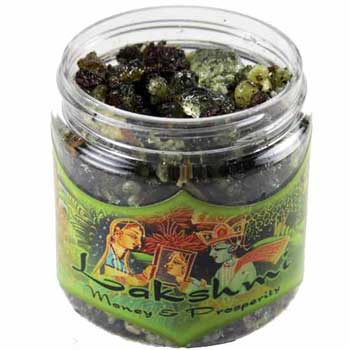 2.4oz jar Lakshmi resin incense