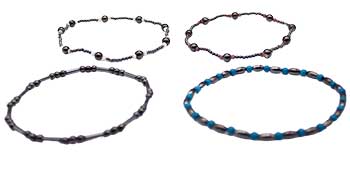 Magnetic Hematite anklet