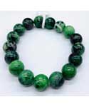 12mm Ruby Zoisite bracelet