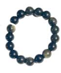 12mm Obsidian, Golsheen bracelet