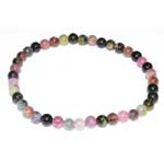 5-7mm Tourmaline, Pink Mix bracelet