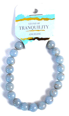 8mm Angelite bracelet