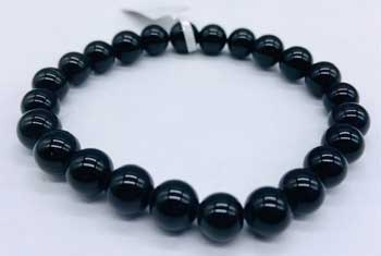 8mm Rainbow Obsidian bracelet