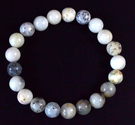 8mm White Opal bracelet