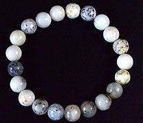 8mm White Opal bracelet