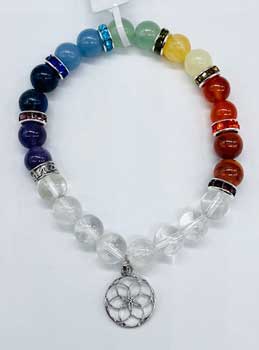 8mm 7 Chakra Seed of Life