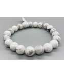 8mm Howlite bracelet