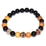 8mm Palo Santo Black Tourmaline bracelet