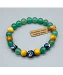 8mm Palo Santo Green Aventurine bracelet