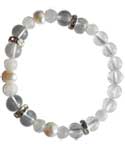 8mm Quartz/ Rainbow Moonstone Pearl