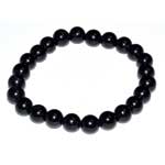 8mm Tourmaline, Black