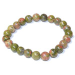 8mm Unakite bracelet