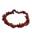 Jasper, Red chip bracelet