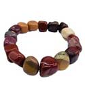 Mookaite gemstone bracelet