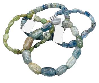 Blue Kyanite Nugget bracelet