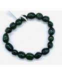 Jade, Nephrite nugget bracelet